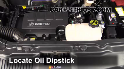 Check Oil Level 2013-2019 Buick Encore - 2014 Buick Encore 1.4L 4 Cyl